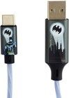 Batman Light-Up USB-A-USB-C-kaapeli
