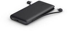 Belkin 10K USB-C Power Bank integroiduilla kaapeleilla - Musta