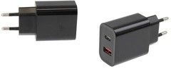 Brodit 945028 Seinlaturi USB-A + USB-C