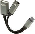 Brodit USB-C-jakaja, PD 60W + USB-A Data 216478