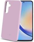 Celly Cromo pehme� kumikotelo (Galaxy A35) - Vaaleanpunainen