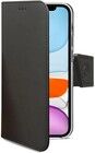 Celly Wallet Case (iPhone 11) - Musta