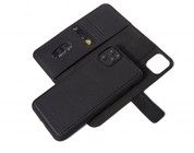 Decoded Detachable Wallet (iPhone 11) - Musta