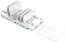 Unitek 10-porttinen USB Smart Charging Station 96W