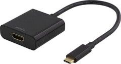 Deltaco USB-C-HDMI-sovitin 4K 30Hz