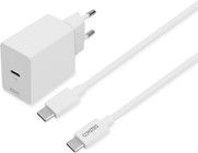 Deltaco USB-C-sein�laturi USB-C-kaapelilla