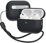 Elago Liquid Hybrid Case Nylon Lanyard (AirPods Pro 2) - Musta