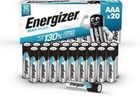 Energizer Max Plus AAA-paristot 20 kpl
