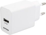 Essentials 12W seinlaturi MicroUSB-kaapelilla