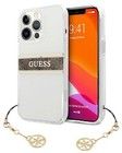 Guess 4G Strap Charm (iPhone 13 Pro Max) - Brun