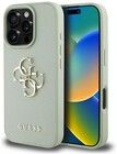 Guess Grained 4G Logo Case (iPhone 16 Pro Max) - Gr�n