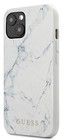 Guess Hard Case Marble (iPhone 13) - Valkoinen