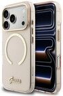 Guess IML Script Metal MagSafe Case (iPhone 17 Pro Max)