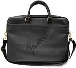 Guess Laptop Script Bag (15") - Musta