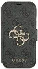 Guess Metal 4G Wallet (iPhone 13 Pro) - Musta