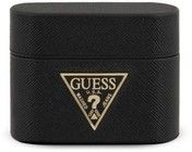 Guess Saffiano Collection (AirPods Pro) - Musta