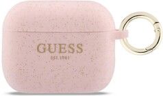 Guess Silicone Glitter Case (AirPods Pro 3)