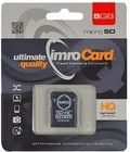 Imro MicroSDHC 8 Gt, luokka 10, adapteri