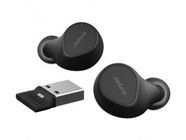 Jabra Evolve2 Buds langattomalla latausalustalla