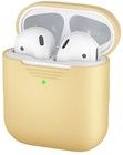 KeyBudz PodSkinz Silicone Case (Apple AirPods 1/2) - Keltainen