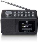 Lenco DAB+/FM Clock Radio with Color Display