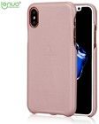 Lenuo Music Leather Case (iPhone X/Xs) - Pinkki