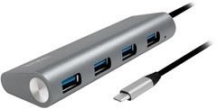 LogiLink 4-porttinen USB-C-keskitin