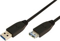 LogiLink USB-A 3.0 jatkokaapeli - 3 metri
