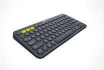 Logitech K380 Multi-Device Bluetooth Keyboard - Harmaa