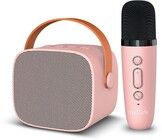 maXlife Bluetooth karaokekaiutin MXKS-100 - Rosa