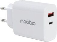 Moobio -sein�laturi 35 W USB-C ja USB-A PD
