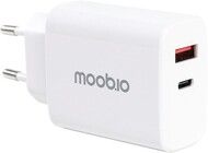 Moobio -sein�laturi 35 W USB-C ja USB-A PD