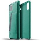 Mujjo Full Leather Wallet Case (iPhone 11 Pro Max) - Vihre
