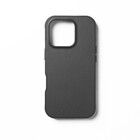 Mujjo Shield Case (iPhone 16 Pro) - Musta