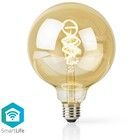 Nedis SmartLife Wi-Fi Smart LED Vintage Polttimo E27 Globe 4,9W