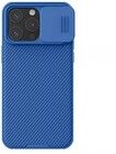 Nillkin CamShield Pro Magnetic Case (iPhone 15 Pro Max) - Sininen