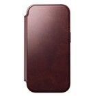 Nomad Modern Horween -nahkasuojus (iPhone 17 Pro Max) - Burgundi