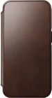 Nomad Modern Leather Folio (iPhone 14 Plus) - Tumman ruskea