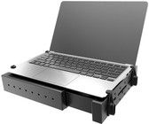 RAM Mount Tough-Tray Spring Loaded Laptop Holder with Flat Retaining Arms