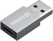Sandberg USB-A-USB-C-sovitin