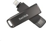 SanDisk iXpand Luxe - USB-minne med Lightning & USB-C - 64 gt