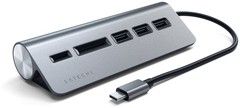 Satechi USB-C Aluminium USB 3.0 Hub & Card Reader