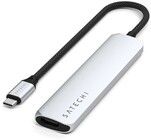 Satechi 6-in-1 USB-C ohut moniporttinen sovitin