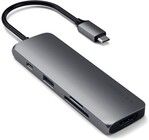 Satechi Alumiini USB-C Multiport Pro Adapteri