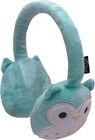 Squishmallows Plush Bluetooth Headphones - Winston