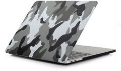 Trolsk Camouflage -kotelo (Macbook Air 13 (2018/2020)) - Harmaa