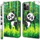 Trolsk Green Panda Wallet (iPhone 14 Pro Max)