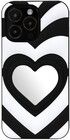 Trolsk Heart Mirror Case (iPhone 13 Pro) - Musta
