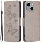 Trolsk Imprint Butterflies -lompakko (iPhone 15 Plus)
