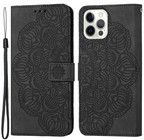 Trolsk Imprint Mandala Flower Wallet (iPhone 14 Pro)